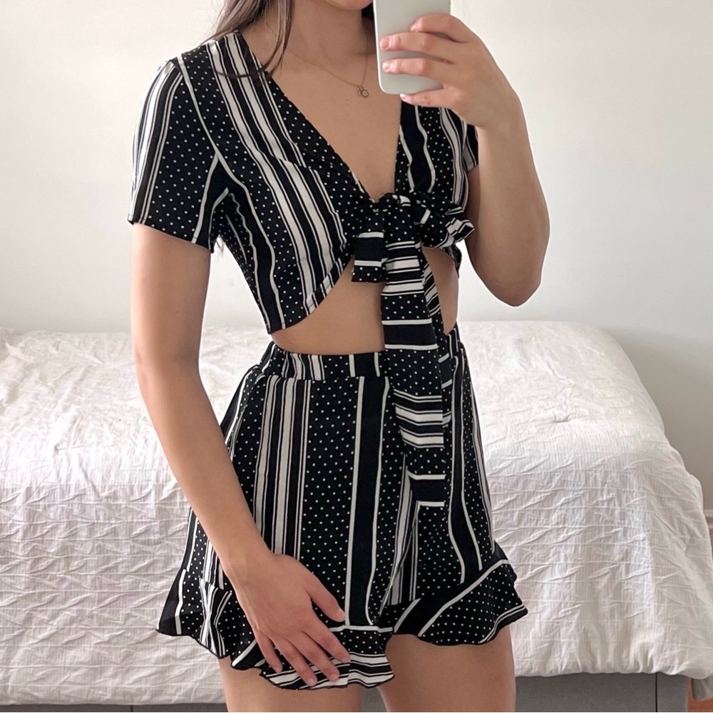 Two piece shorts set